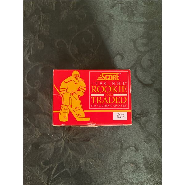 1990 Score - Rookie and Traded Hockey Card Set