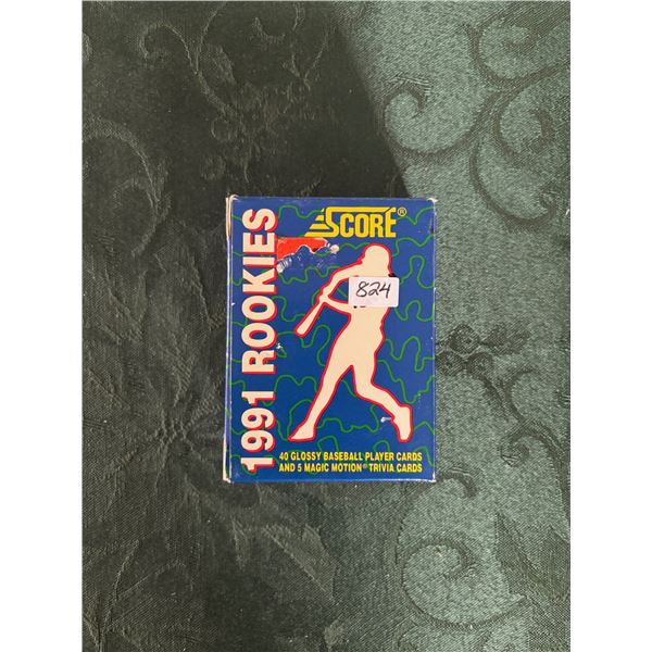Score 1991 Baseball Rookies Set