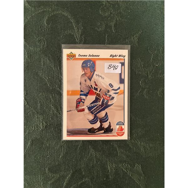 Teemu Selanne - Rookie Card
