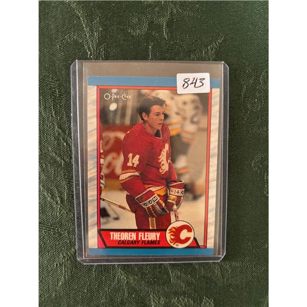 Theo Fleury - Rookie Card