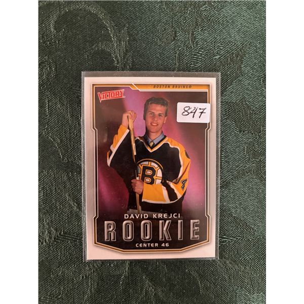 David Krejci - Rookie Card