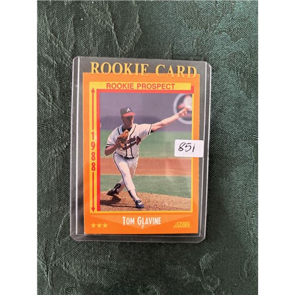 Tom Glavine - Rookie Card