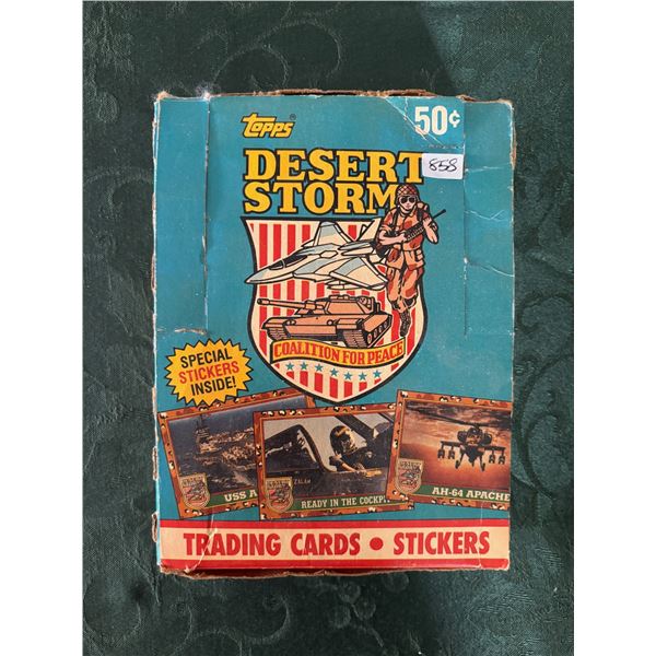 Desert Storm - Box of Unopened Wax Packs