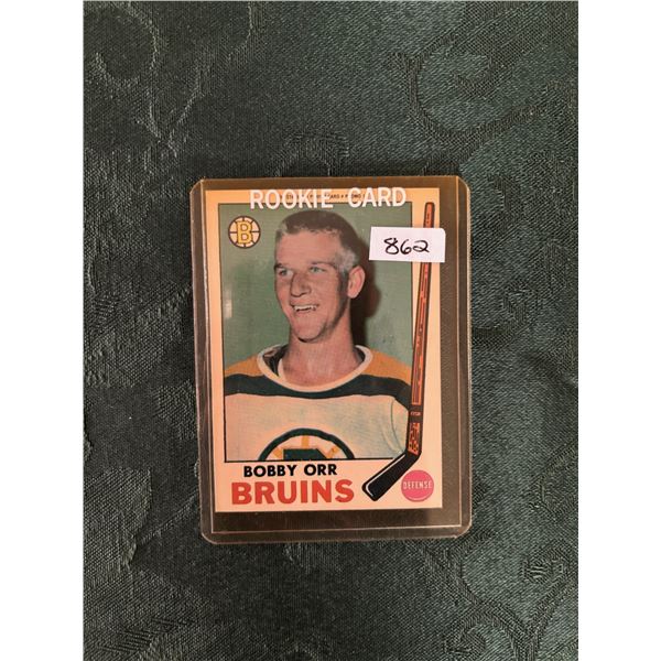 Bobby Orr - 1969-70 Hockey Card Reprint