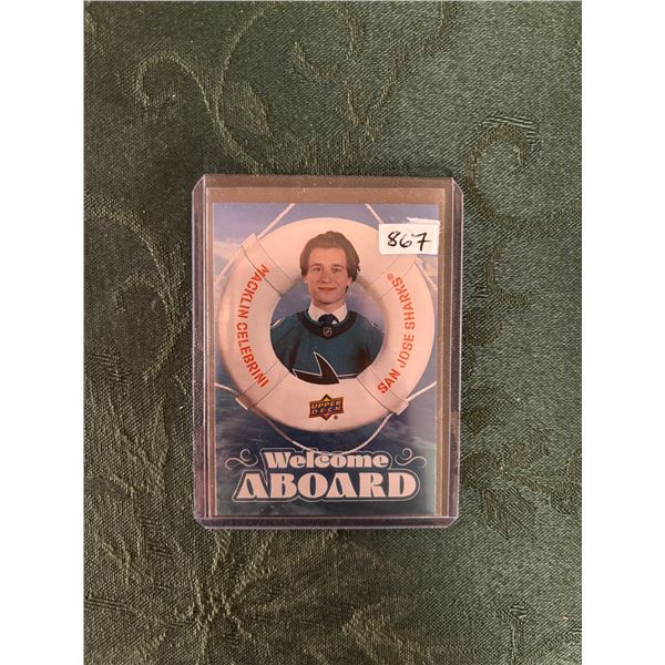 Macklin Celebrini - Rookie Card