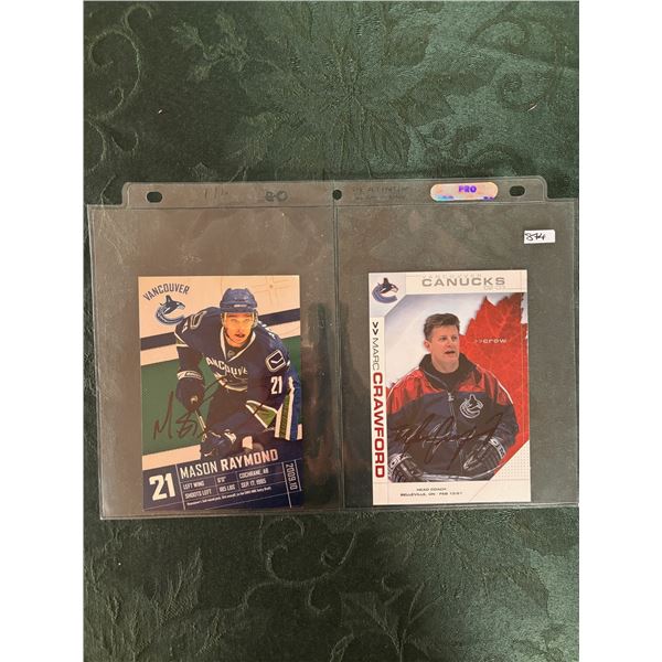Vancouver Canucks - Autographed Prints