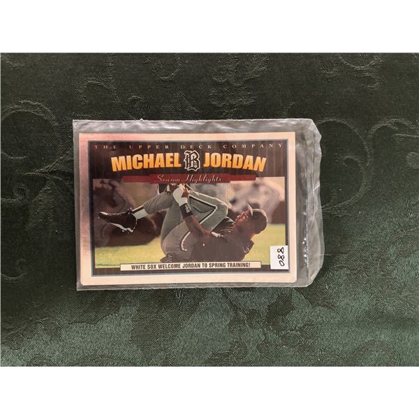 Michael Jordan - Season Highlights Baseball Card Set