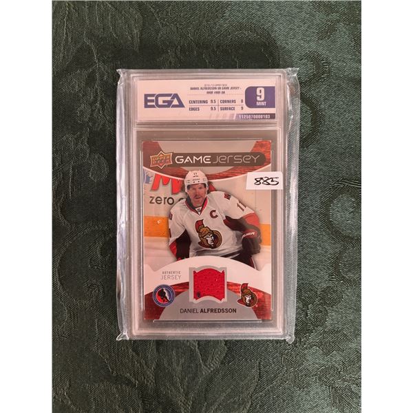 Daniel Alfredsson - Game Jersey - Graded Mint