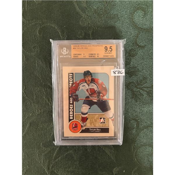 Taylor Hall - Heroes and Prospects - Graded Gem Mint