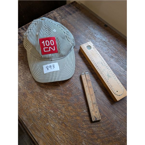 CN Hat, Pencil Box, Ruler