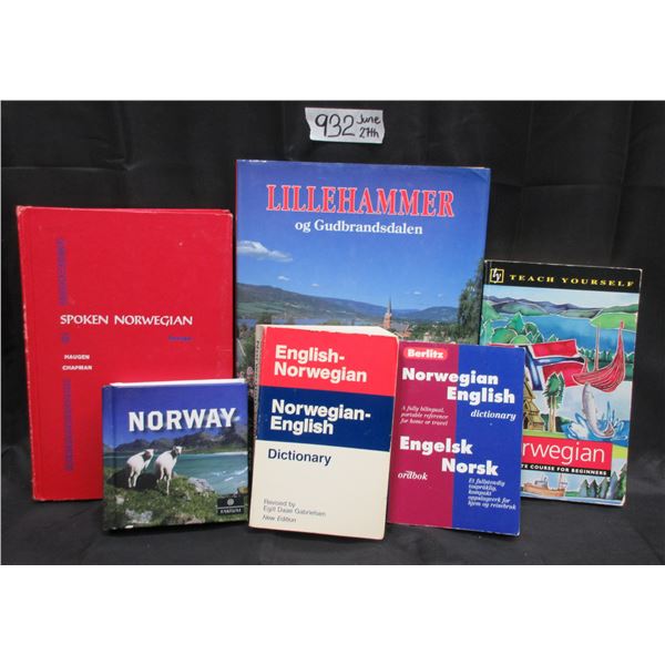 932-Norway book lot