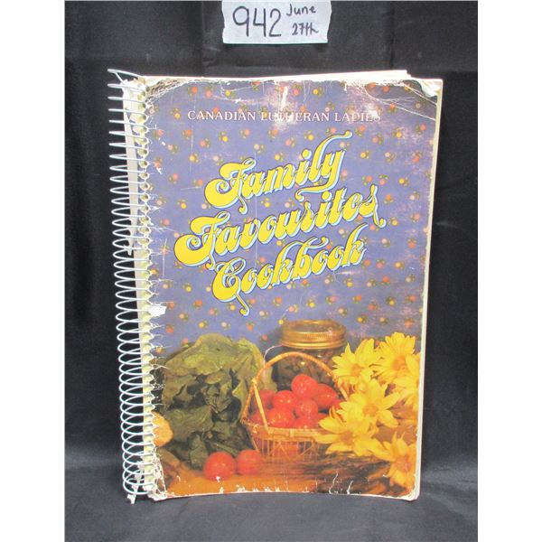 942-Lutheran Ladies cookbook (detached cover)