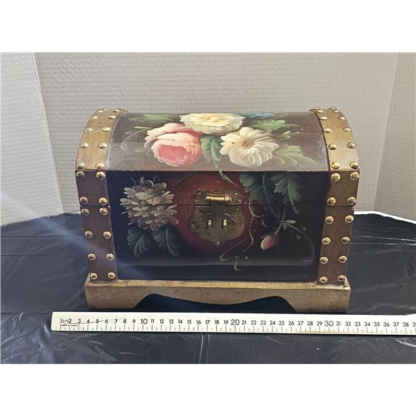 Small Painted Wooded Chest