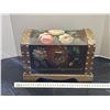 Image 1 : Small Painted Wooded Chest