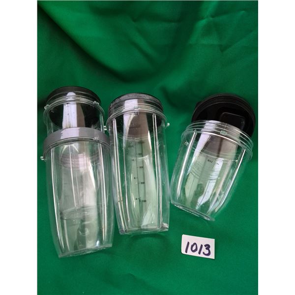 (4) Ninja Holders w/ Lids (Like New)