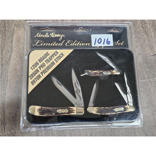 Pocket Knife Set – Uncle Henry Limited Edition