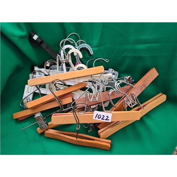 Lot of Hanges for Skirts & Slacks