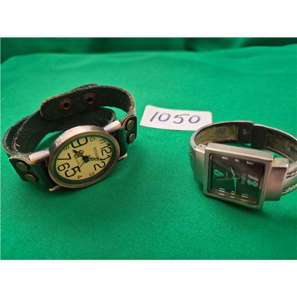 (2) Fashion Watches (Needs Batteries)
