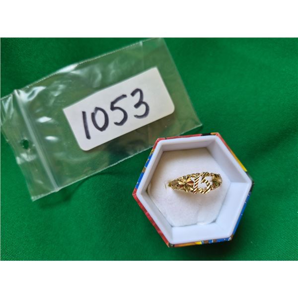 Gold Ring “15” – Marked “10K”