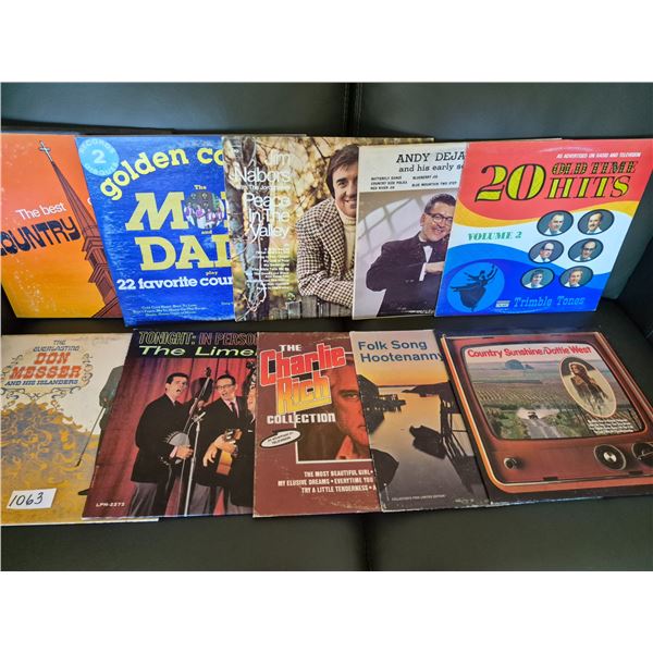 (10) Country LPs