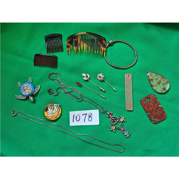 Lot of Fashion Jewelry and Hair Accessories