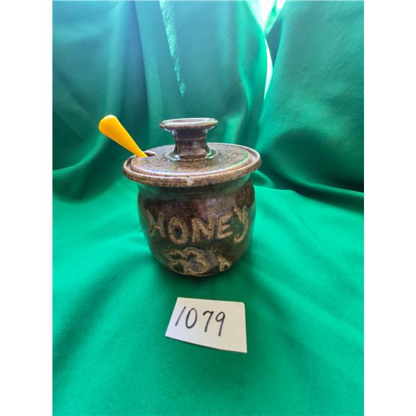 Honey Pot & Spoon