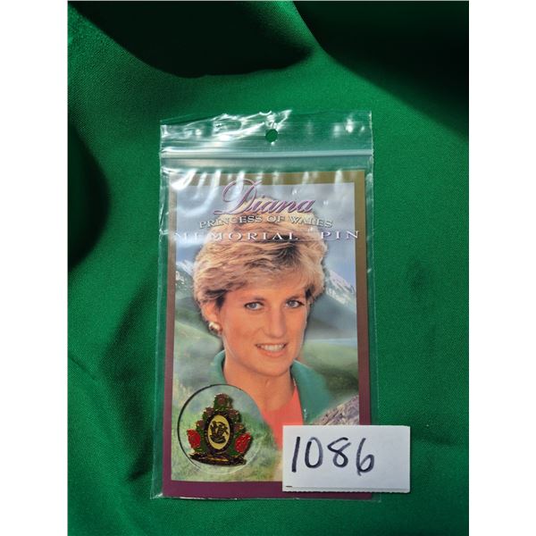 Princess Diana Memorial Pin