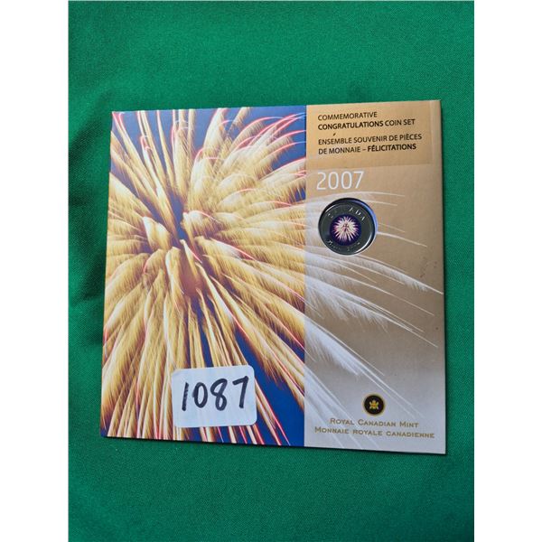 2007 Commemorative Congratulations Coin Set