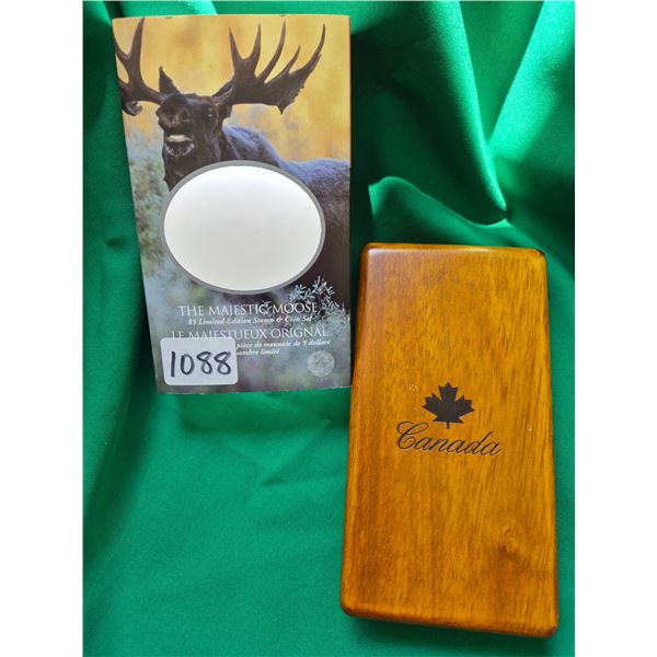 The Majestic Moose Stamp & Coin Set