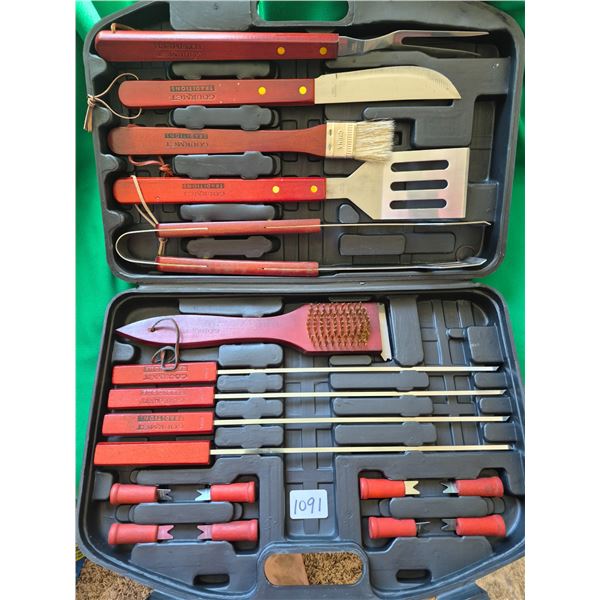 Gourmet BBQ Utensil Set in Case