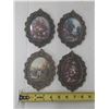 Image 1 : (4) Antique Italy Picture Frames.
