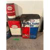 Image 3 : (5) Assorted Esso Tins (Empty)