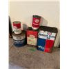 Image 4 : (5) Assorted Esso Tins (Empty)