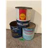 Image 1 : (3) One Gallon Anti-Freeze Tins – GM, Shell, Firestone
