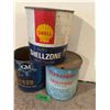 Image 3 : (3) One Gallon Anti-Freeze Tins – GM, Shell, Firestone