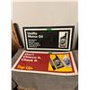 Image 1 : (2) Plastic 2-Sided Esso Signs, 14”x 27”