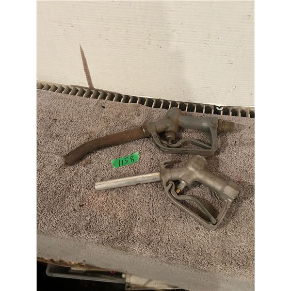 (2) Gas Pump Nozzles
