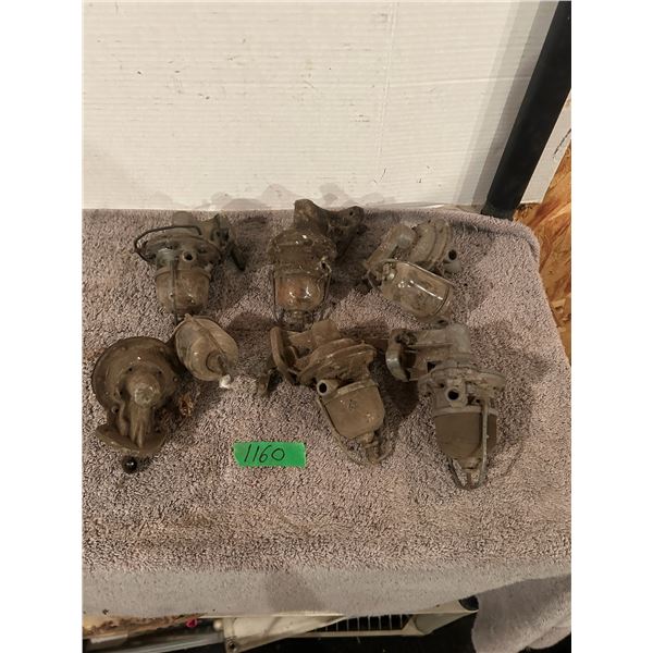 Lot of (6) Sediment Bowls w/ Fuel Pump