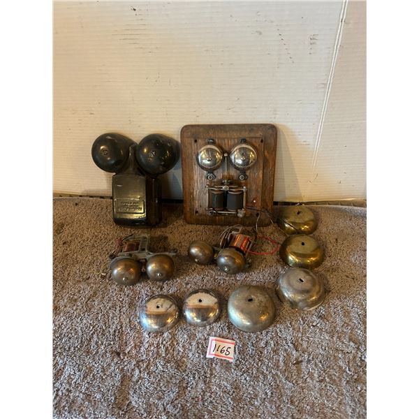 Lot of Vintage Phone Bells
