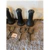 Image 3 : (4) Long Box Phone Receivers and Holders