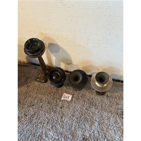 (4) Long Box Phone Mouth Pieces