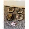 Image 4 : (4) Rotary Telephone Dials
