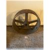 Image 1 : Steel Pulley Wheel, 14” x 4.5”