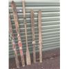 Image 3 : (2) Sets Wooden Skis, (1) Oar