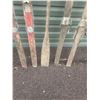 Image 4 : (2) Sets Wooden Skis, (1) Oar