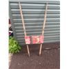 Image 3 : Set of Wooden Wheelbarrow Handles, 60”