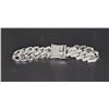 Image 3 : NEW Platinum Plated Cuban Link Bracelet