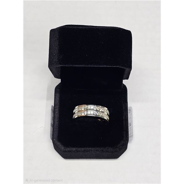 NEW Platinum Plated Man’s Ring