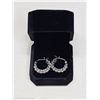 Image 1 : NEW Platinum Plated Huggie Earrings