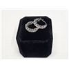 Image 2 : NEW Platinum Plated Huggie Earrings